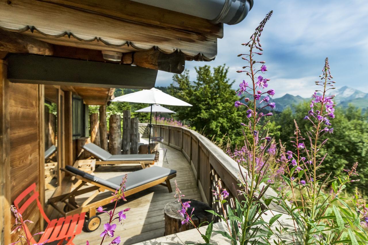 Hôtel Marc Veyrat - La Maison Des Bois à Manigod Extérieur photo