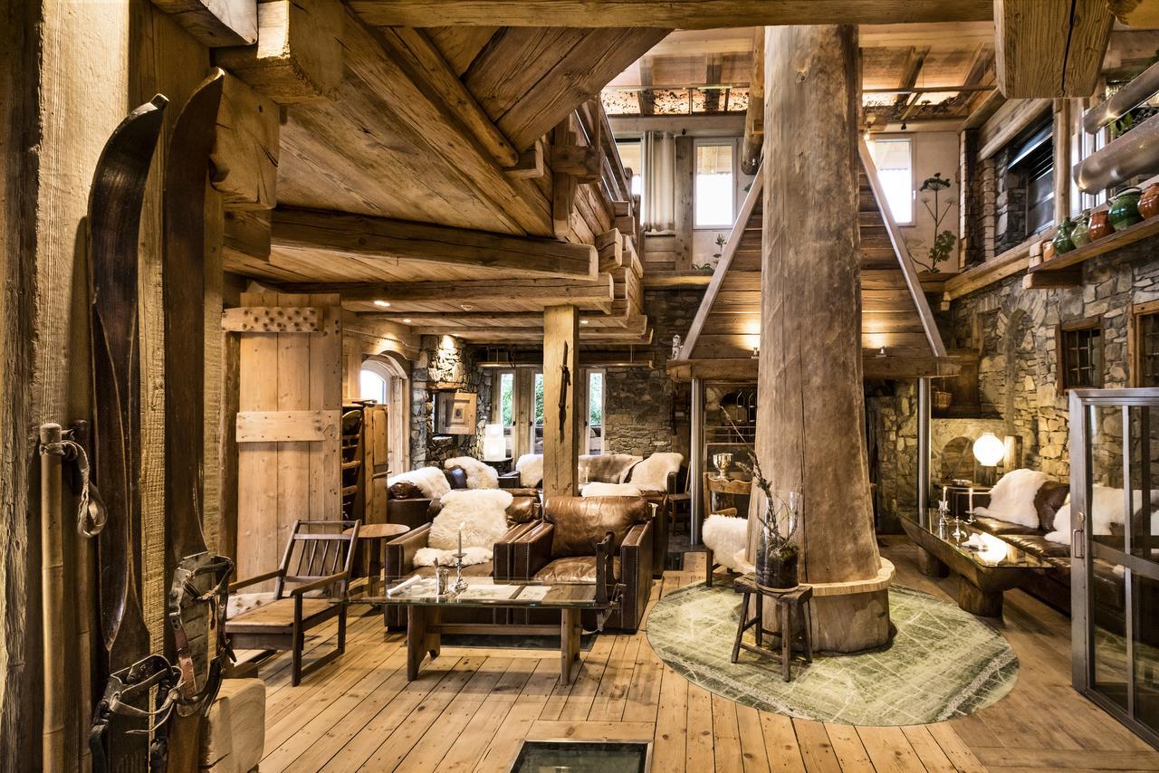 Hôtel Marc Veyrat - La Maison Des Bois à Manigod Extérieur photo
